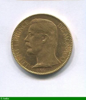 100 FRANCS OR ALBERT Ier 1889-1922