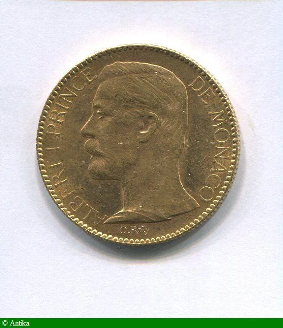100 FRANCS OR ALBERT Ier 1889-1922