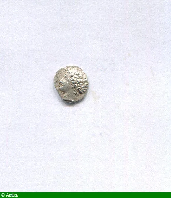 OBOLE Argt MA Tête à gauche Ca 121-82 AVT JC 0,71 gr