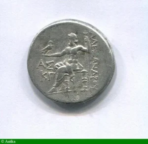 TETRADRACHME Postume au nom d'ALEXANDRE III le GRAND CA 190-189 Avt JC 16,47 gr