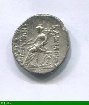 TETRADRACHME ANTIOCHE DEMETRIOS Ier SOTER 152-151 Avt JC 15,89 gr