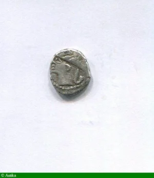 DENIER au CHEVAL Galopant Ier Siècle avt JC 2,29 gr