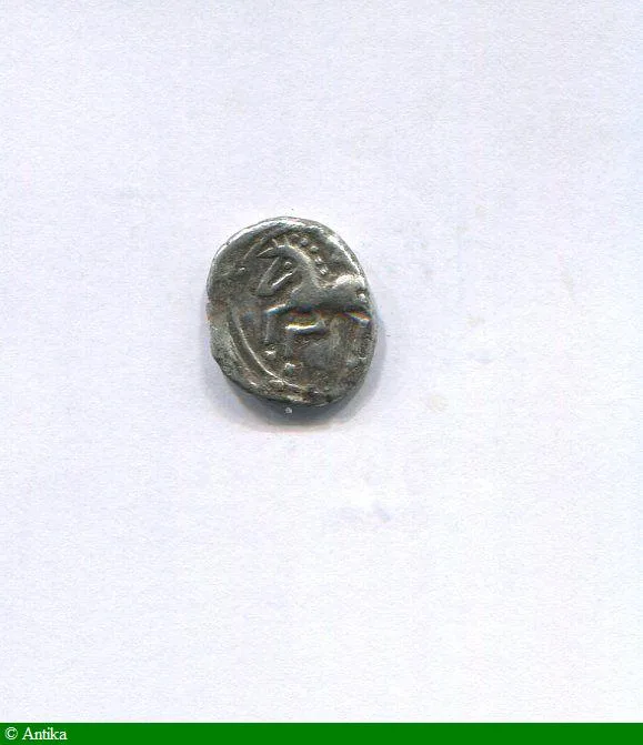 DENIER au CHEVAL Galopant Ier Siècle avt JC 2,29 gr
