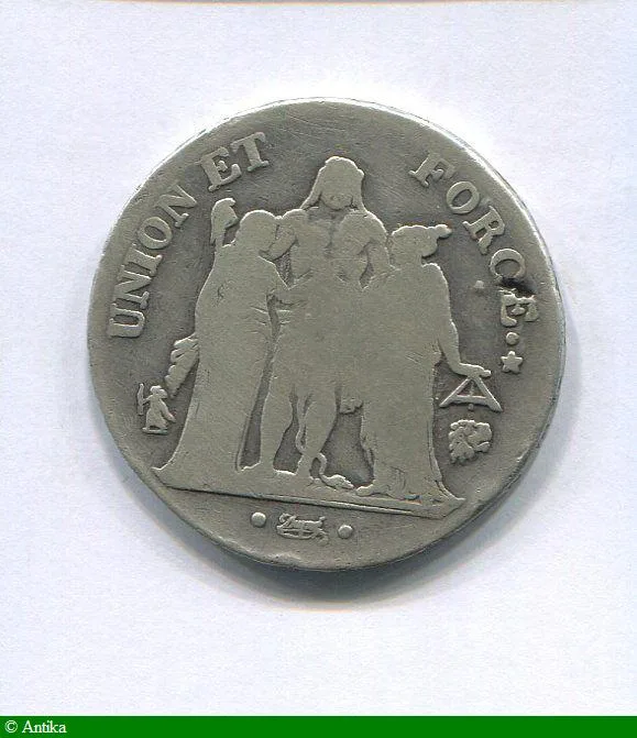 5 FRANCS UNION & FORCE