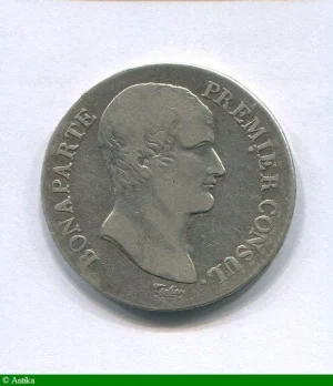 5 FRANCS BONAPARTE Ier CONSUL