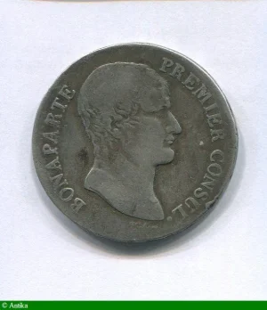 5 FRANCS BONAPARTE Ier CONSUL