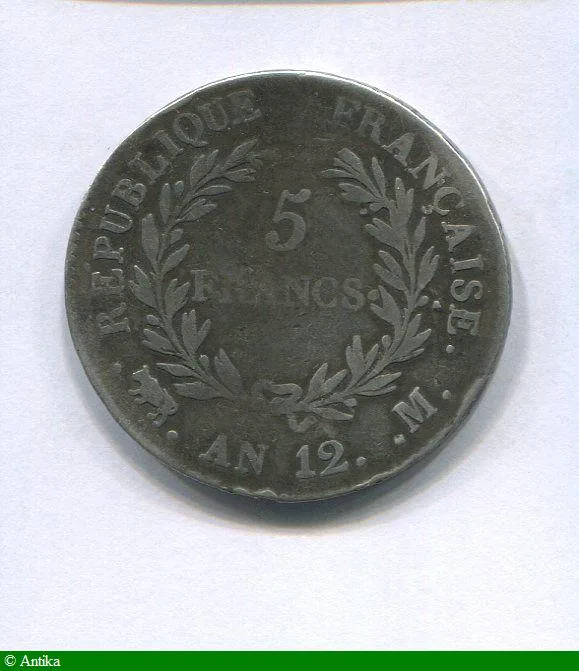 5 FRANCS BONAPARTE Ier CONSUL