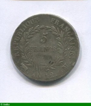 5 FRANCS BONAPARTE Ier CONSUL