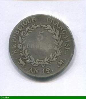5 FRANCS BONAPARTE Ier CONSUL