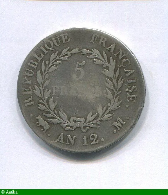 5 FRANCS BONAPARTE Ier CONSUL