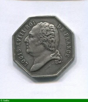 JETONS Jeton Argent Octogonal G.F