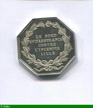 JETONS Jeton Argent Octogonal P.F