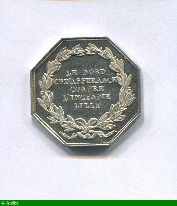 JETONS Jeton Argent Octogonal P.F