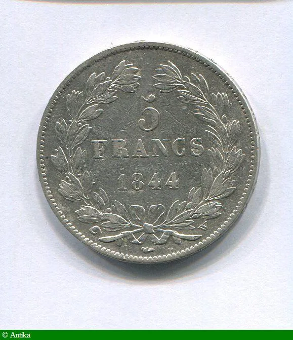 5 FRANCS T.L III ème Type "I" plus éloigné