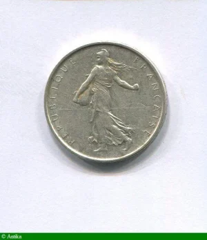 5 FRANCS SEMEUSE Argent