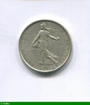 5 FRANCS SEMEUSE Argent
