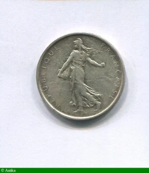 5 FRANCS SEMEUSE Argent