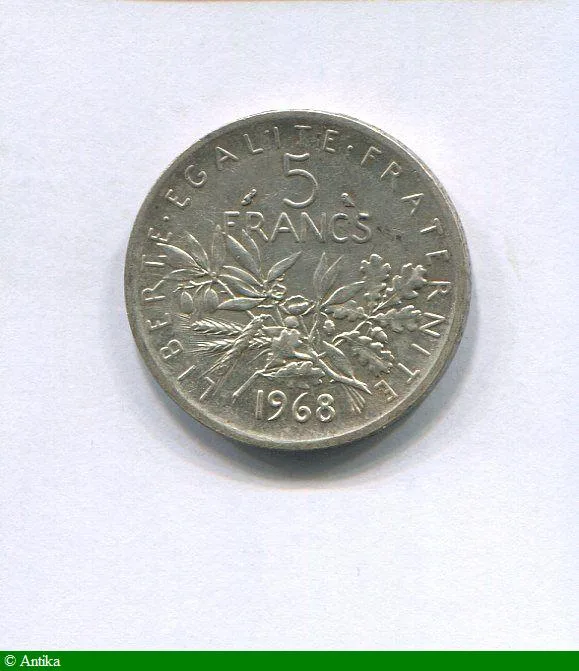 5 FRANCS SEMEUSE Argent