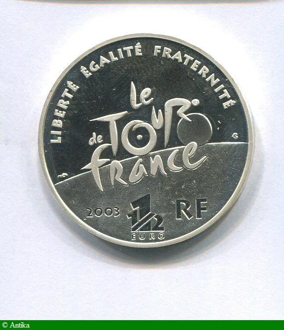 1 1/2 EURO ARGENT MONNAIE DE PARIS ARRIVEE SUR LES CHAMPS ELYSEES