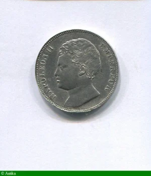 2 FRANCS NAPOLEON II Tête enfantine