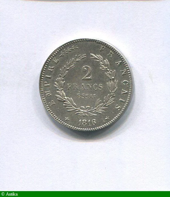 2 FRANCS NAPOLEON II Tête enfantine
