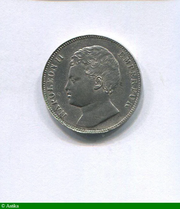 2 FRANCS NAPOLEON II Tête enfantine