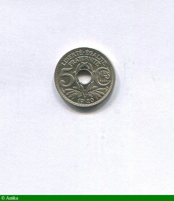 5 CENTIMES LINDAUER Essai Cupro Nickel Petit Module