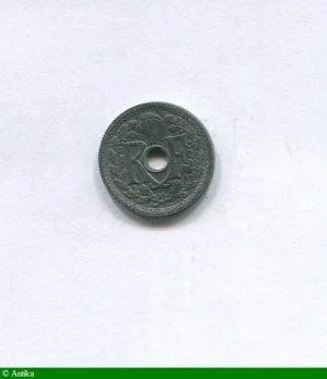 10 CENTIMES LINDAUER Essai Zinc Petit Module