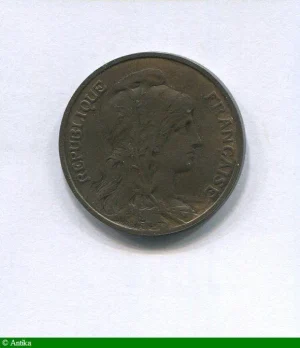 10 CENTIMES DUPUIS Essai en Bronze Flan Mat