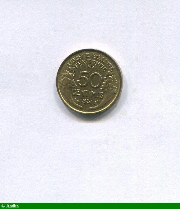 50 CENTIMES MORLON Essai Cupro-Aluminium