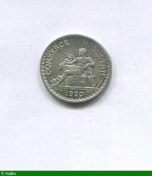 1 FRANC CHAMBRE de COMMERCE Argent