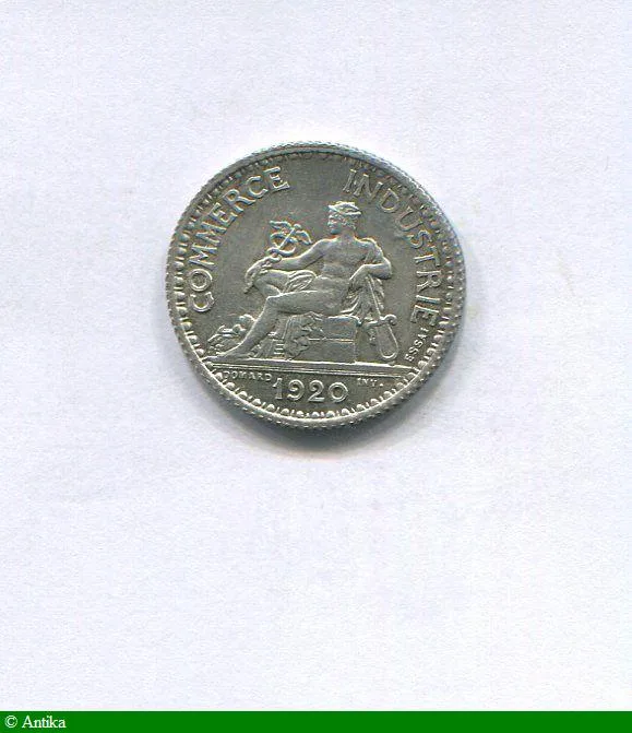 1 FRANC CHAMBRE de COMMERCE Argent