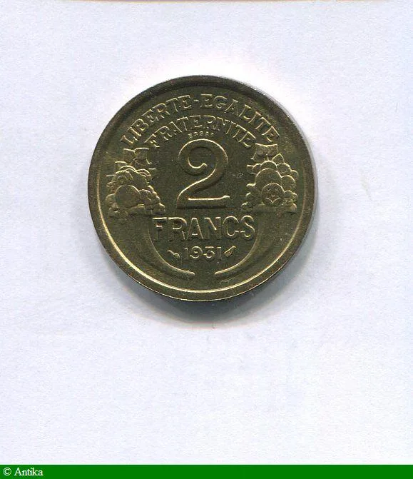 2 FRANCS MORLON Cupro-Aluminium