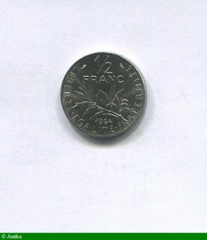 1/2 FRANC SEMEUSE Nickel Pré-Série avec differents