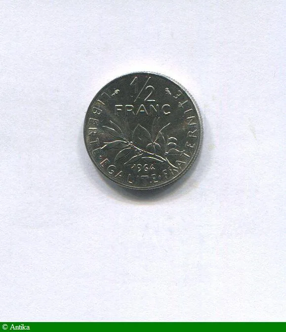 1/2 FRANC SEMEUSE Nickel Pré-Série avec differents