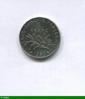 1 FRANC SEMEUSE Nickel