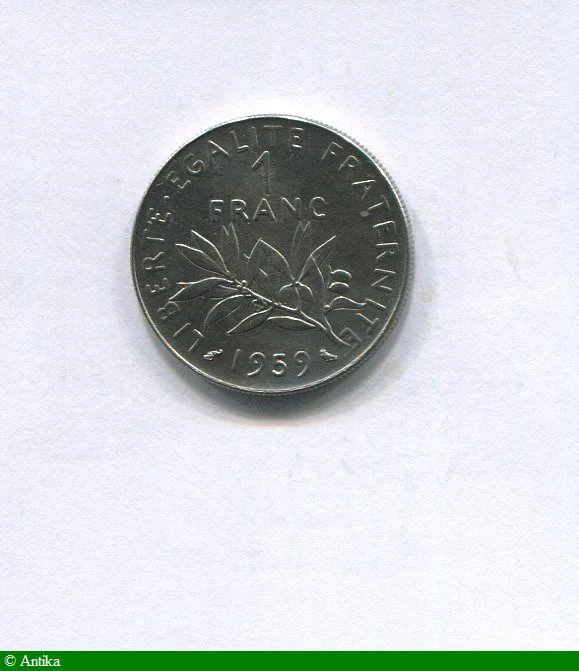 1 FRANC SEMEUSE Nickel