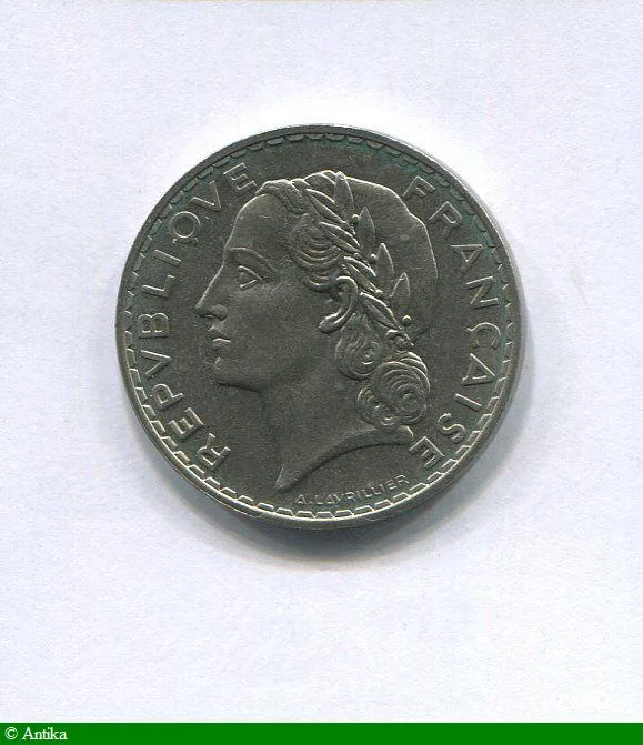 5 FRANCS LAVRILLIER Nickel