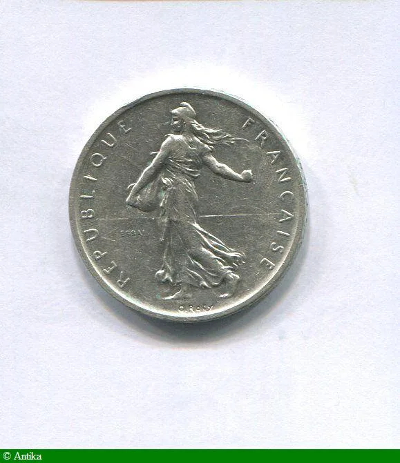 5 francs Semeuse en argent