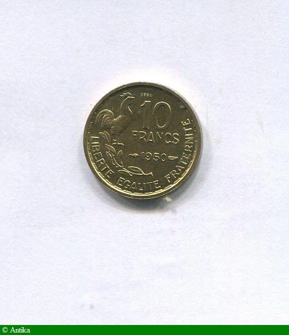 10 FRANCS GUIRAUD Cupro-Aluminium