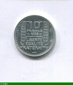 10 FRANCS TURIN Aluminium
