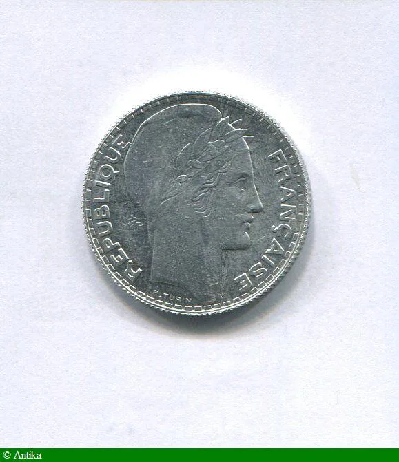 10 FRANCS TURIN Aluminium