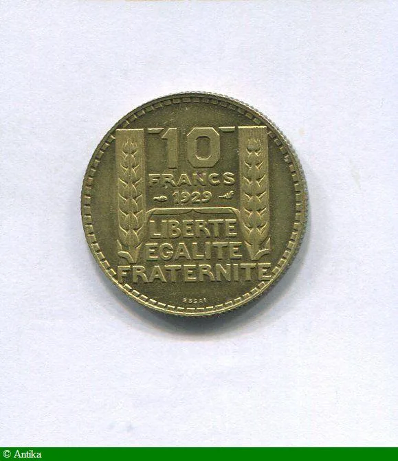 10 FRANCS TURIN Cupro-Aluminium
