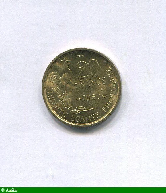 20 FRANCS G.GUIRAUD Cupro-Aluminium
