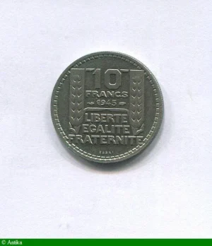 10 FRANCS TURIN Grosse Tête Cupro-Nickel