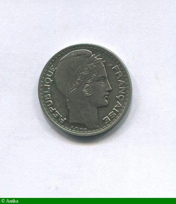 10 FRANCS TURIN Grosse Tête Cupro-Nickel