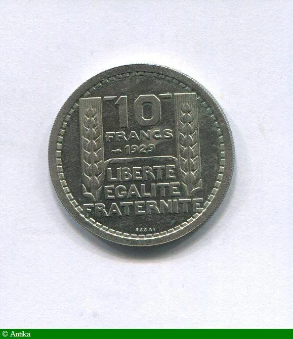 10 FRANCS TURIN Type Hybride Cupro-Nickel