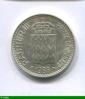 10 FRANCS CHARLES III Centenaire Monte-Carlo