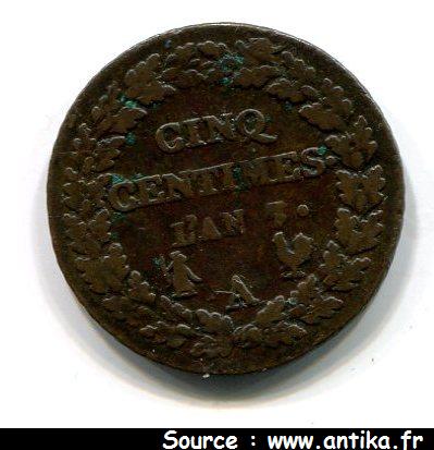 5 CENTIMES DUPRE