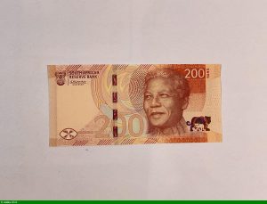200 Rand Nelson Mandela & Léopard NOUVEAUTE